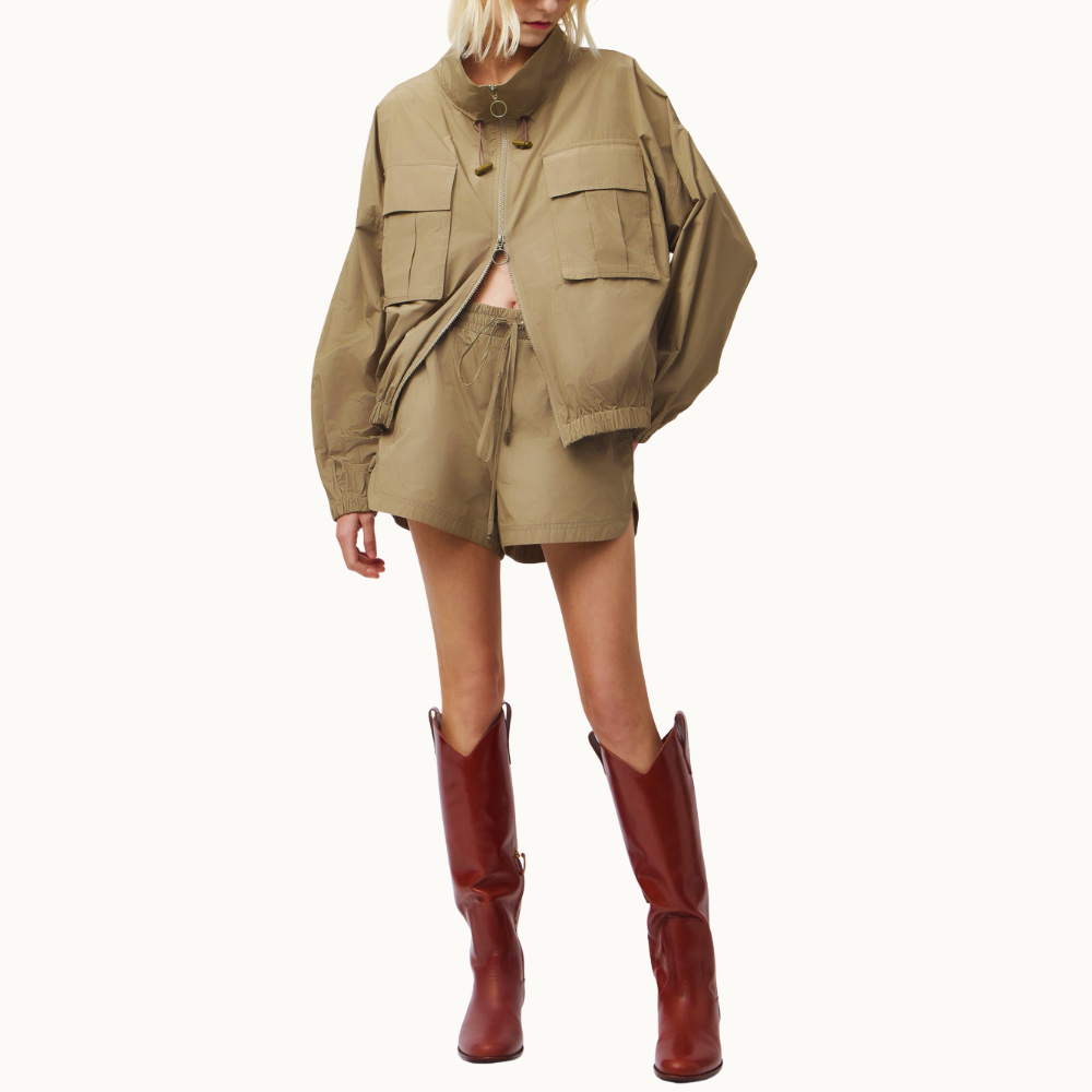 SHORTS NYLON NICK NK VERDE MENTA