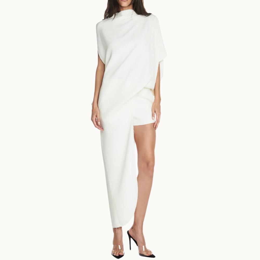 MINI SHORTS ALFAIATARIA A FIO CREPE HEAVY PATOU