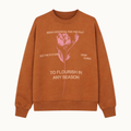 MOLETON SILK FLORA