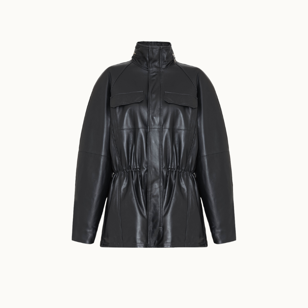 Parka Couro Lidia
