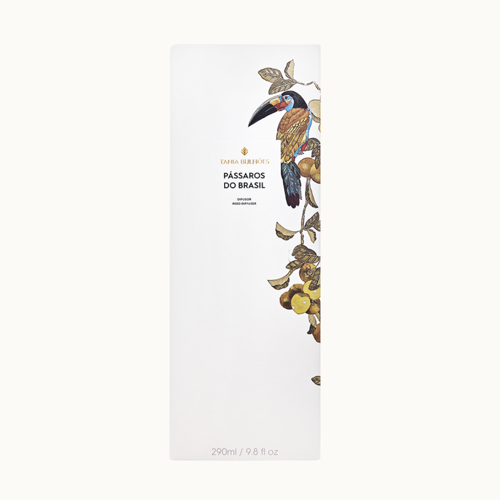 PÁSSAROS DO BRASIL DIFUSOR PARA AMBIENTE 290ML
