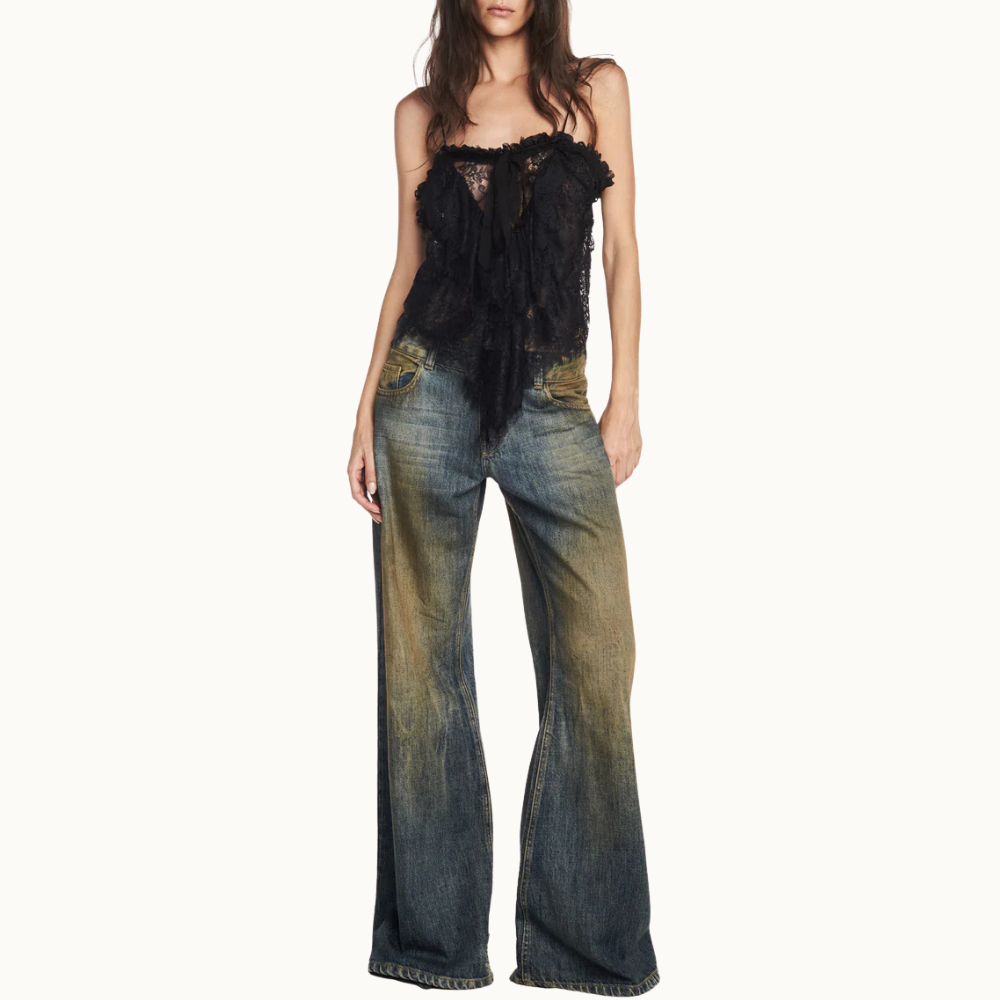 REGATA ALÇA BABADOS FRONTAIS RENDA