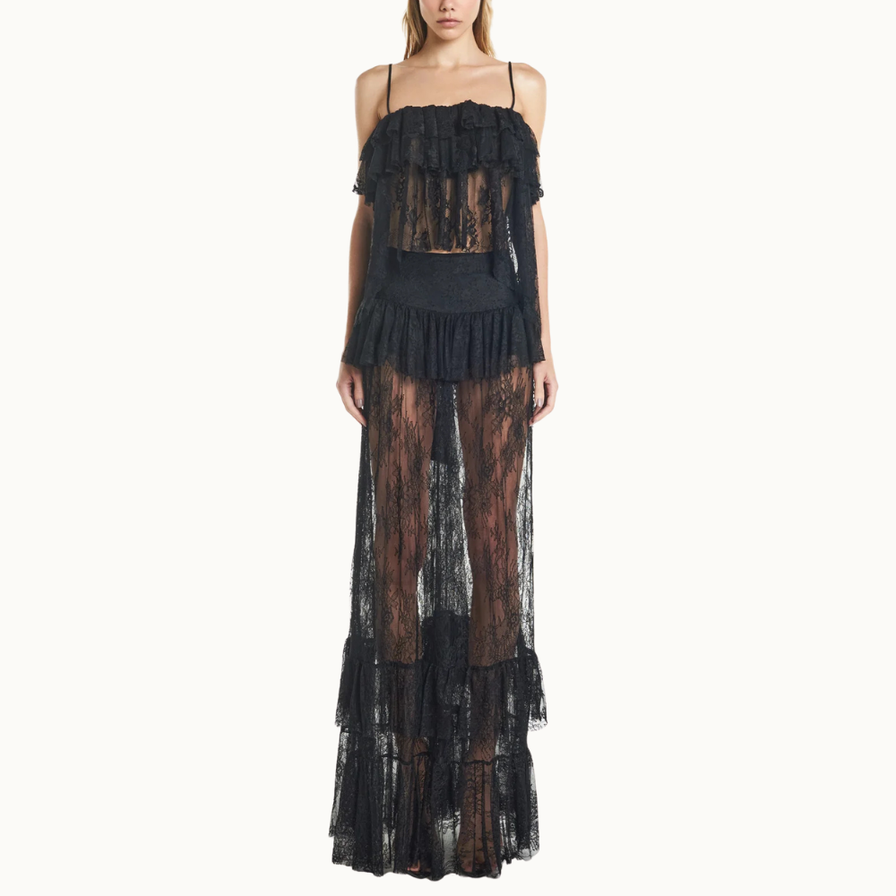 SAIA LONGA BABADOS RENDA