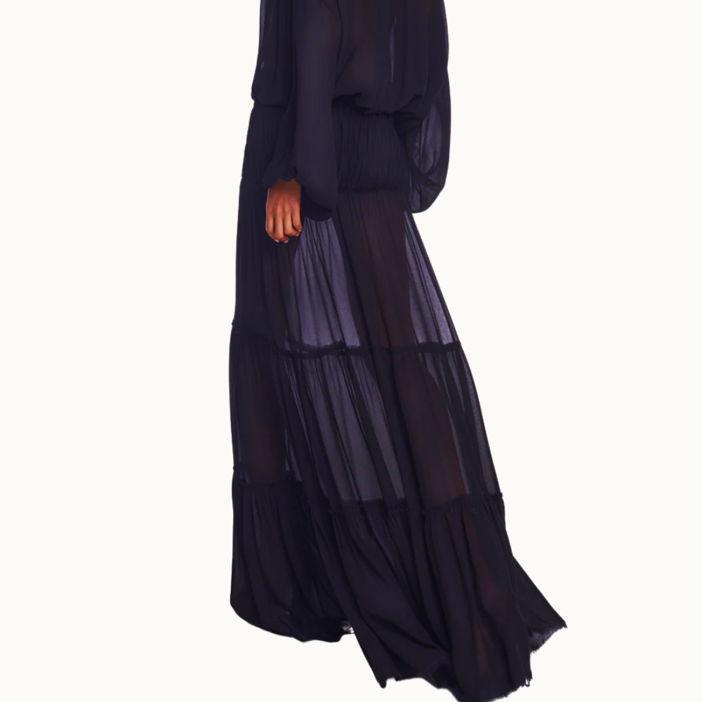 SAIA LONGA CAMADAS PALA LASTEX GEORGETE