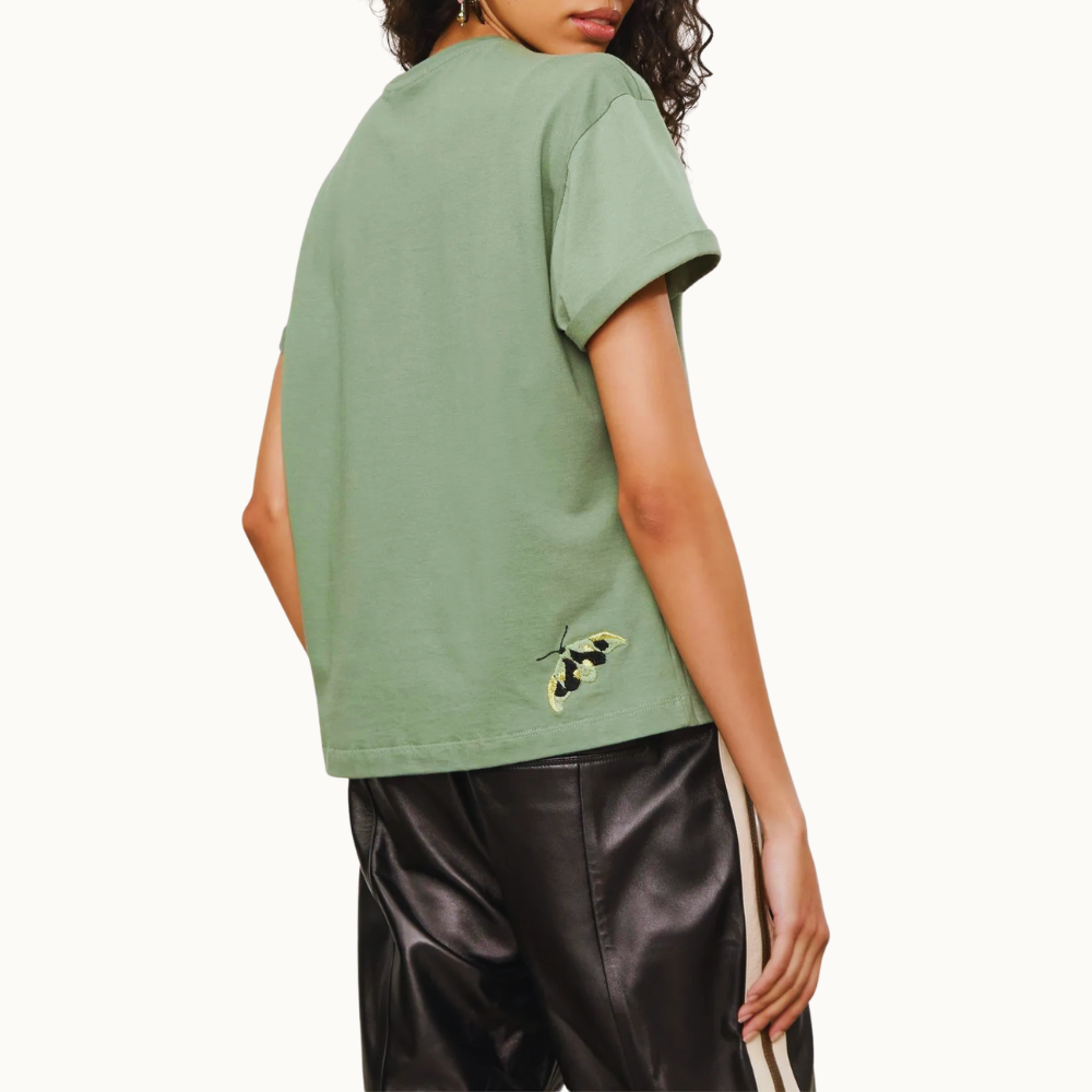 T-SHIRT BORDADA INSETOS