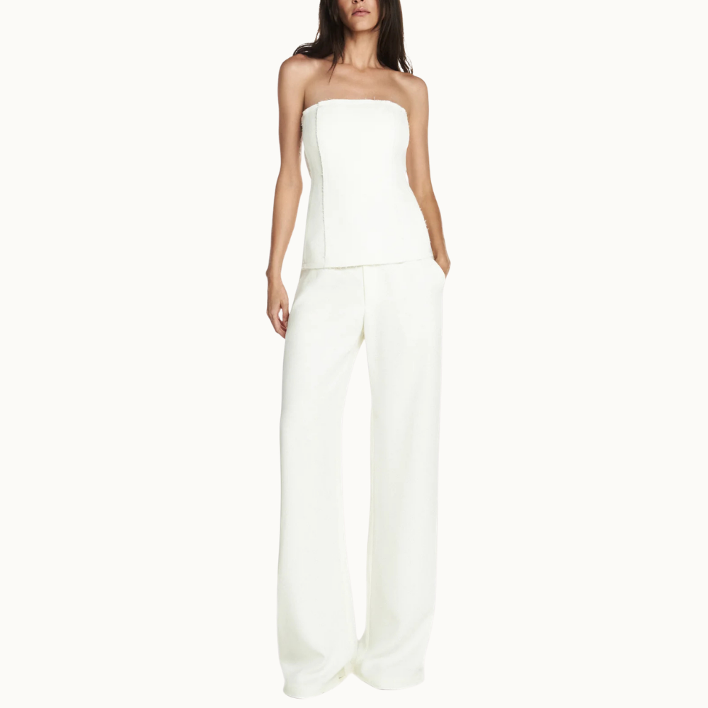 TOP CORSET A FIO CREPE HEAVY PATOU