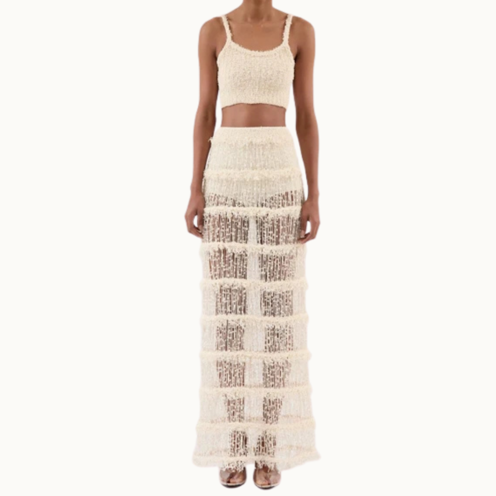 TOP FRANJA BOUCLE GABRIELA