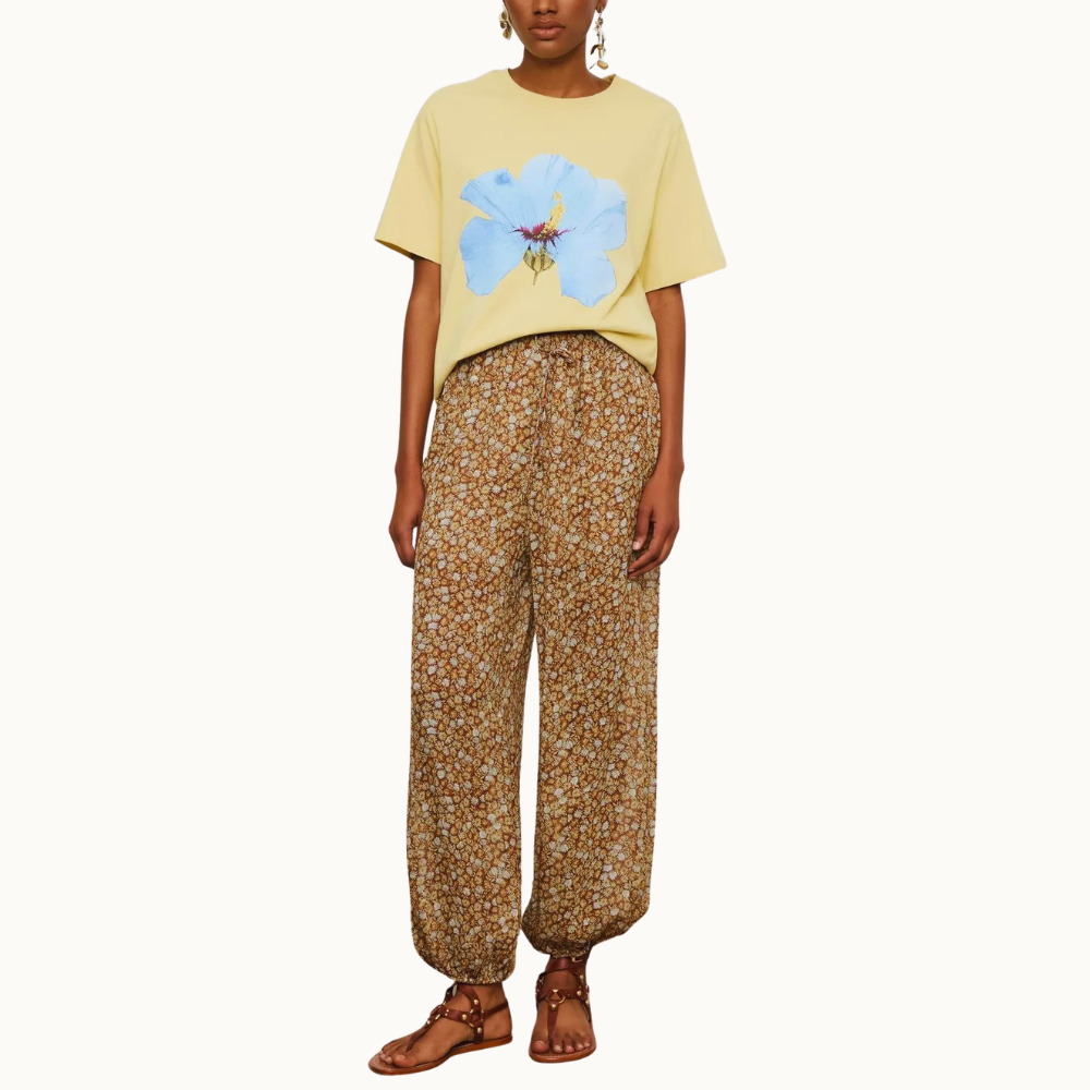 T-SHIRT FUN FLOR OLIVA