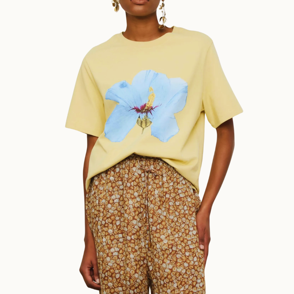 T-SHIRT FUN FLOR OLIVA