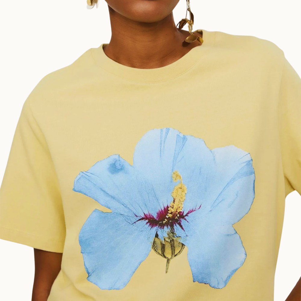 T-SHIRT FUN FLOR OLIVA