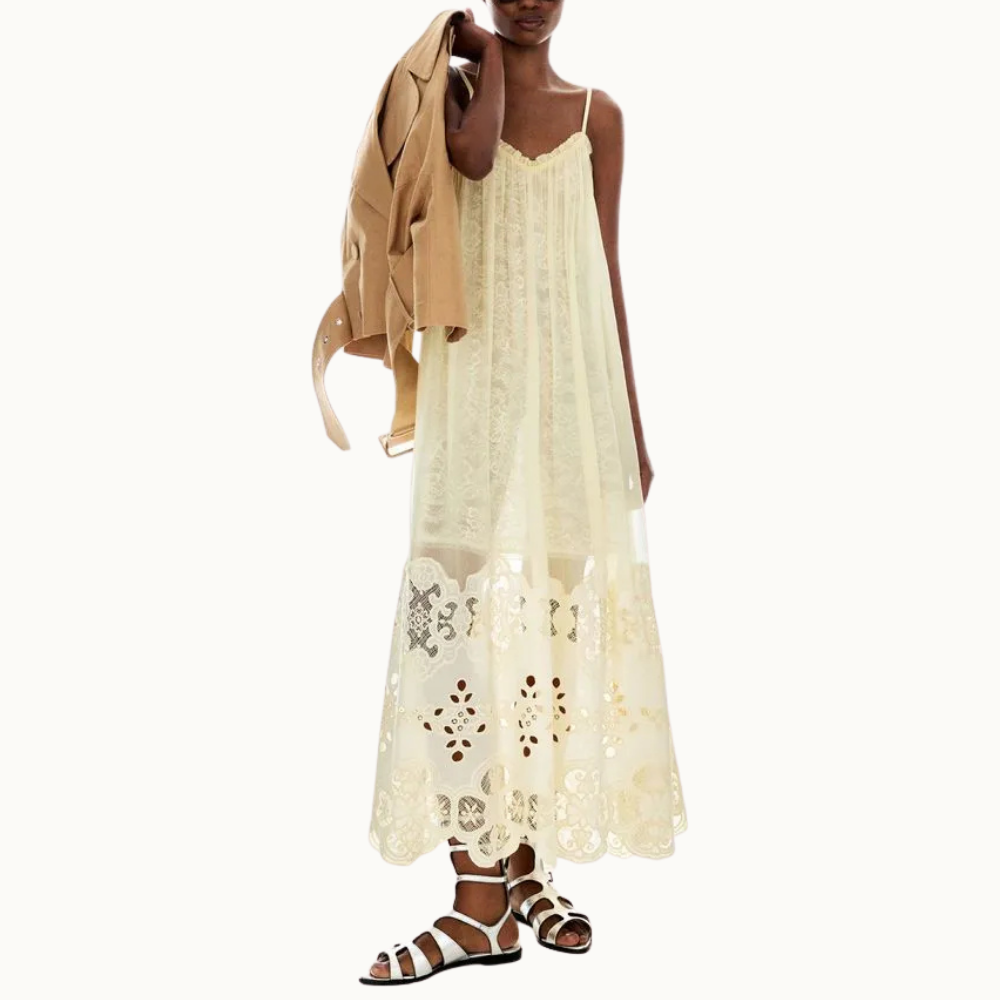 VESTIDO COTTON TREVO TARSI