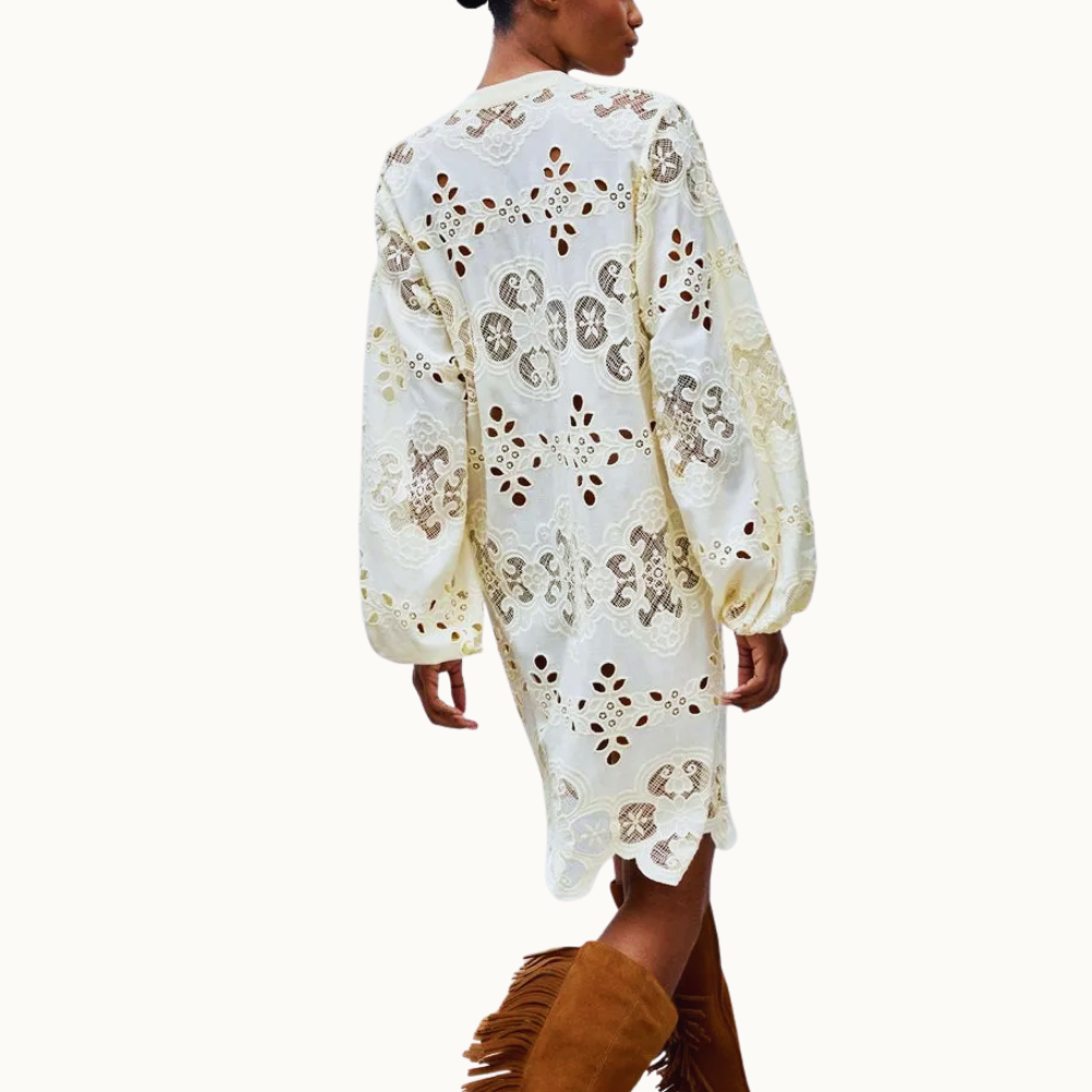 VESTIDO COTTON TREVO TORY