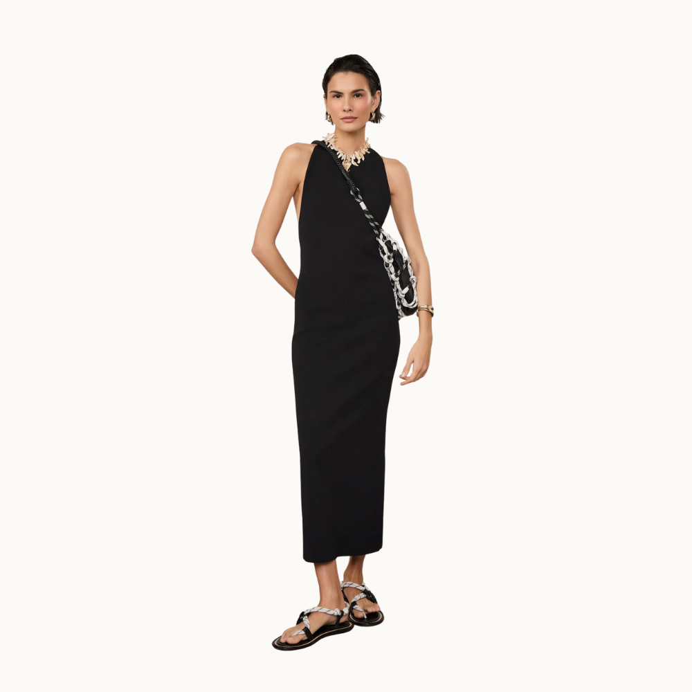 VESTIDO DE TRICOT MIDI