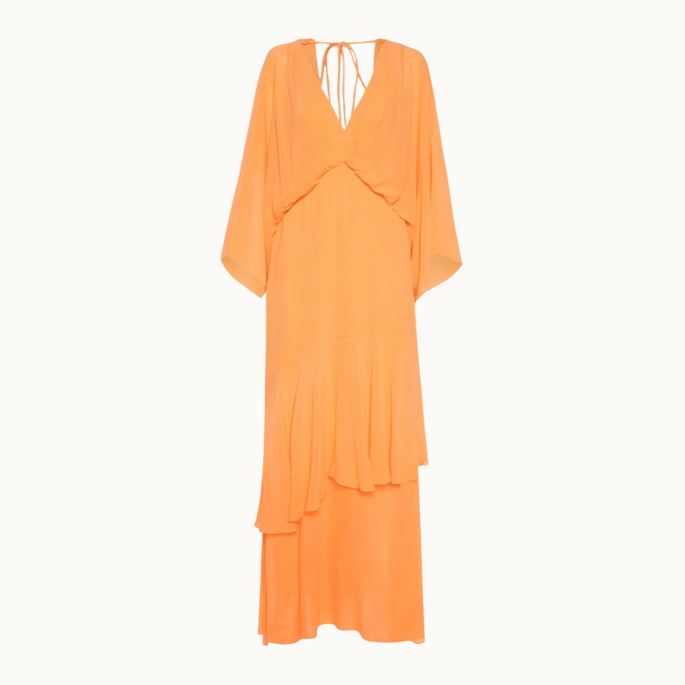 VESTIDO FLOWY PÊSSEGO