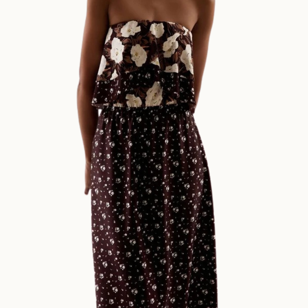 VESTIDO LONGO ESTAMPADO MAYA