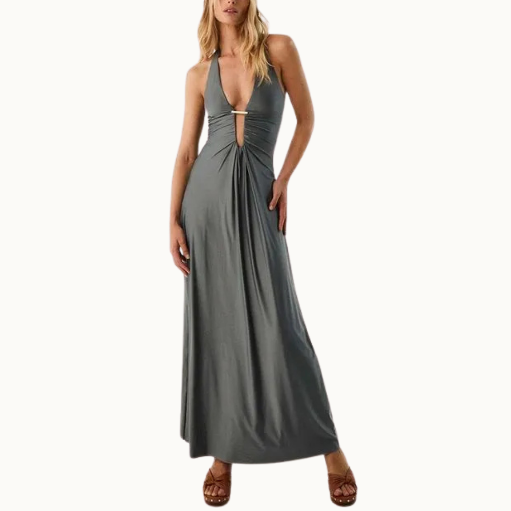 VESTIDO LONGO JOAN DET UNDERWATER