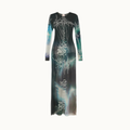 VESTIDO LONGO MANGA LONGA TULE FAIRYTALE
