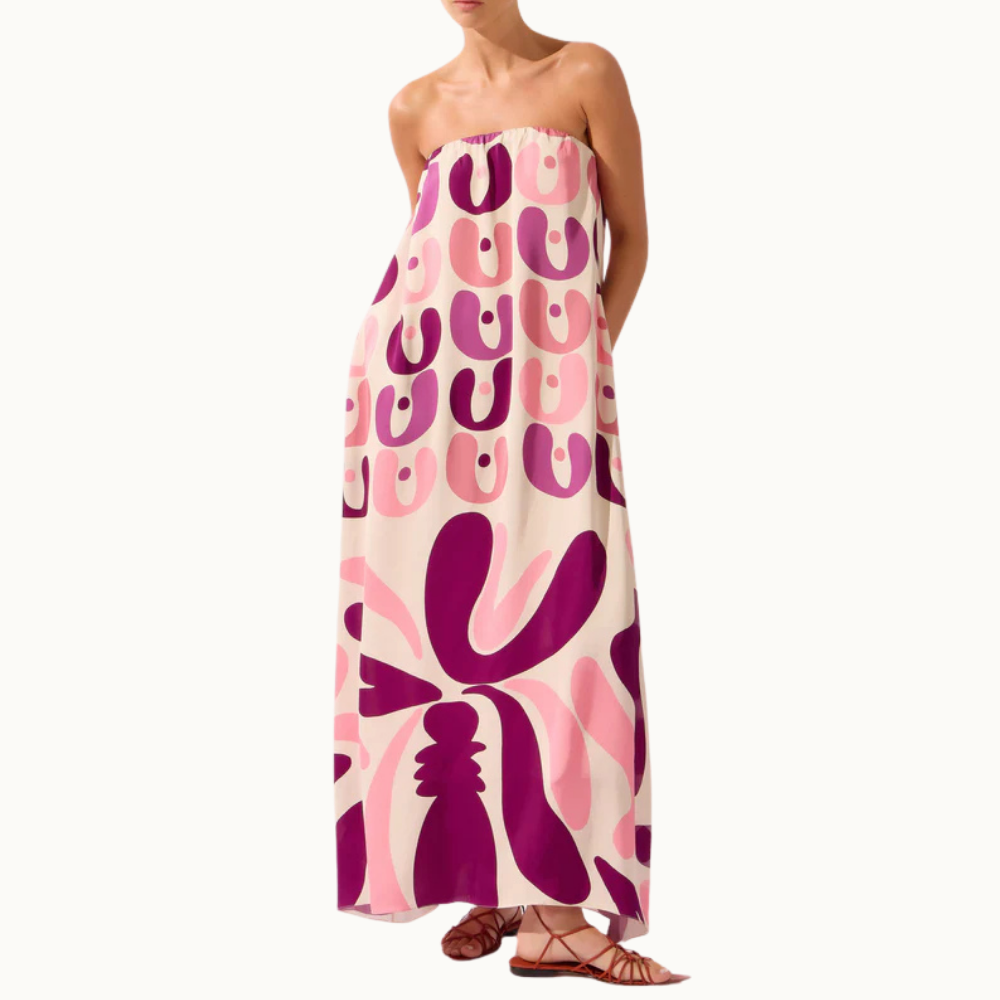 VESTIDO LONGO TOMARA QUE CAIA