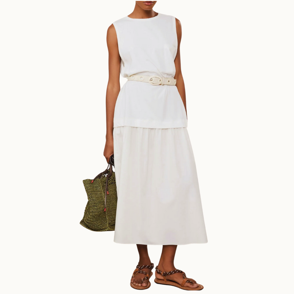 VESTIDO DE MALHA TRICOLINE