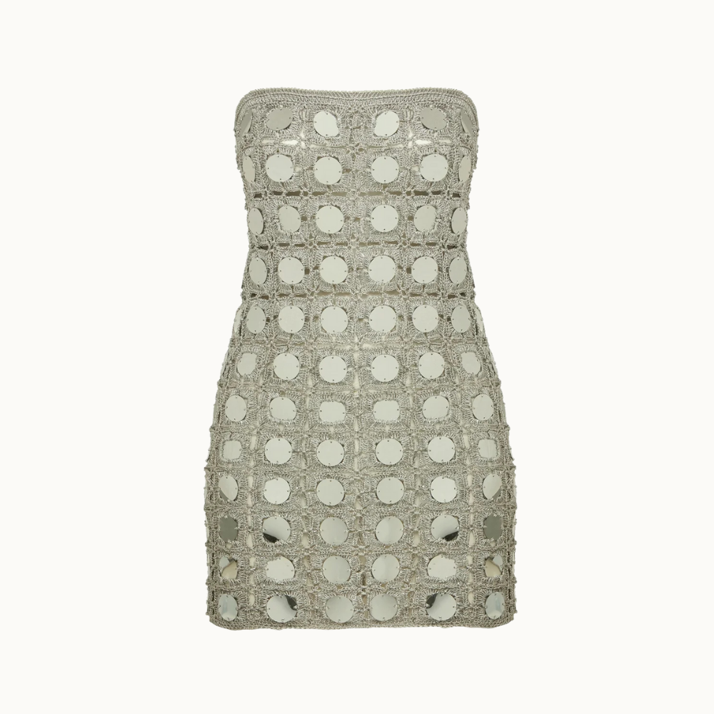 VESTIDO TOMARA QUE CAIA CROCHE