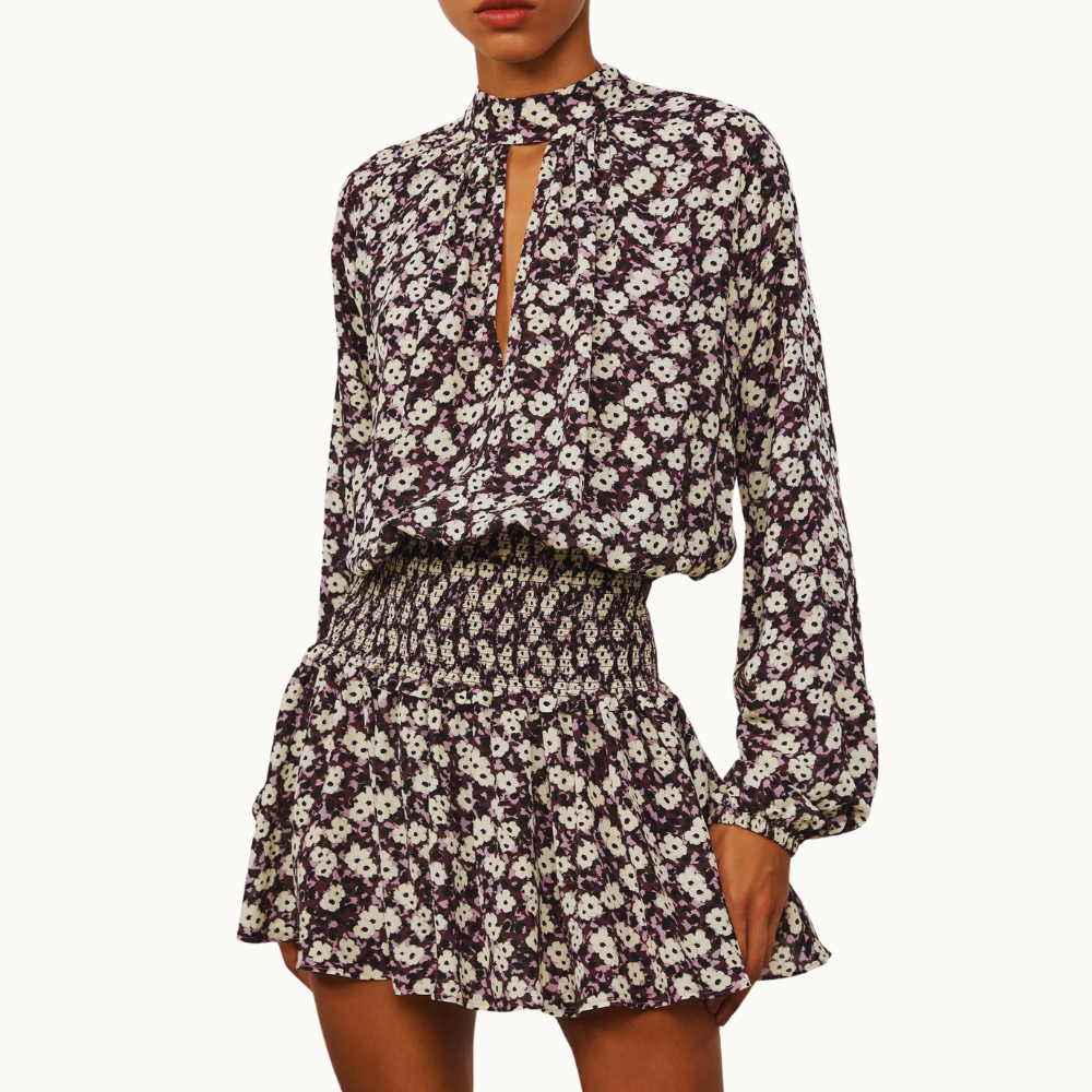 VESTIDO CURTO ESTAMPADO