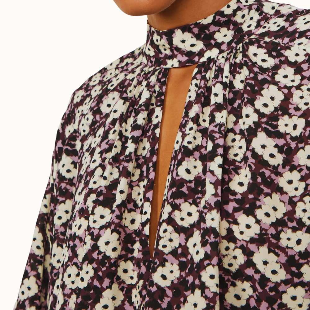 VESTIDO CURTO ESTAMPADO