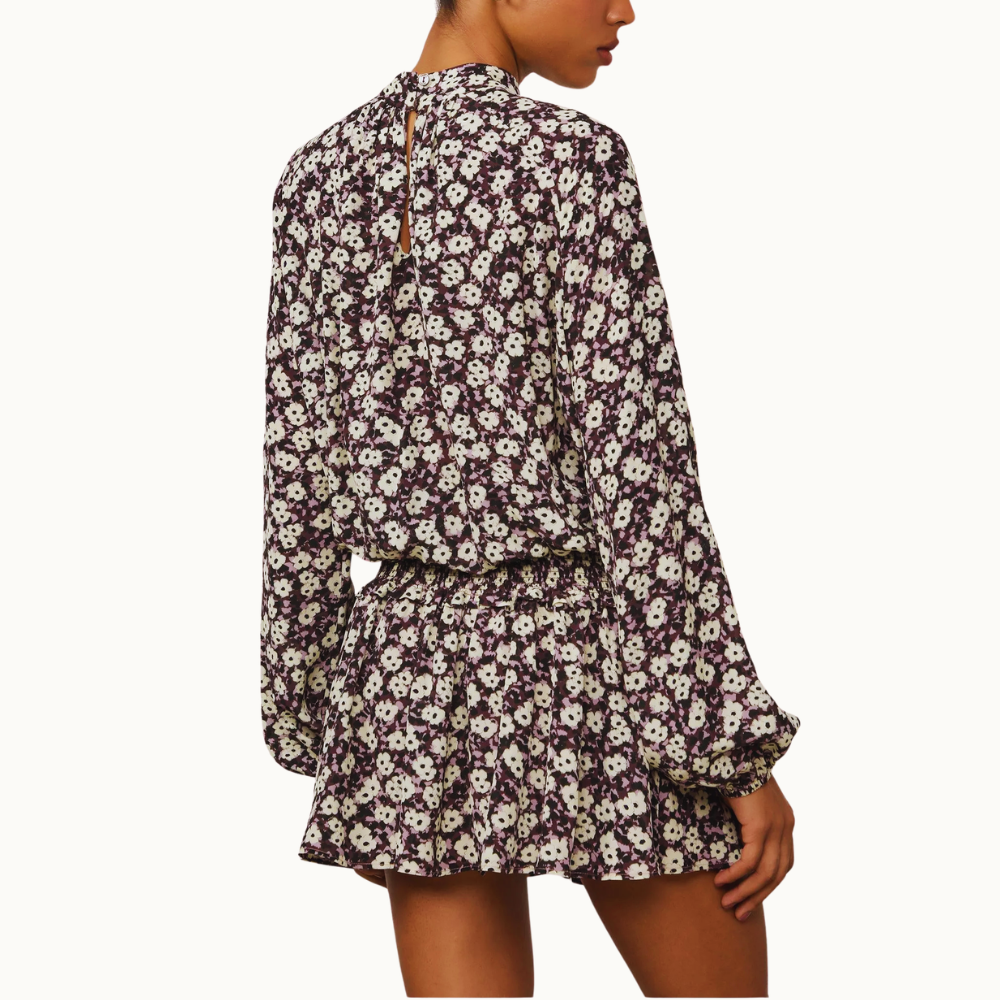 VESTIDO CURTO ESTAMPADO