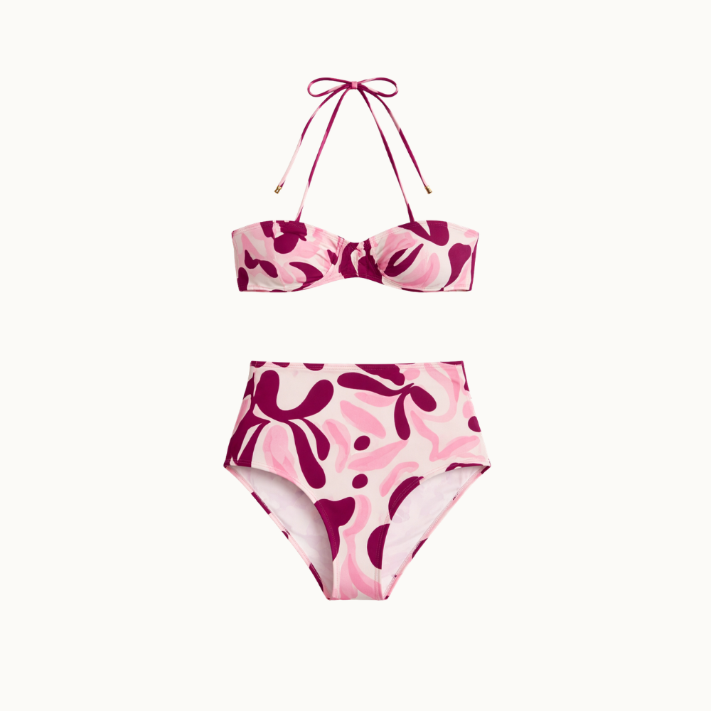 BIQUÍNI HOT PANTS BOLD FLORAL