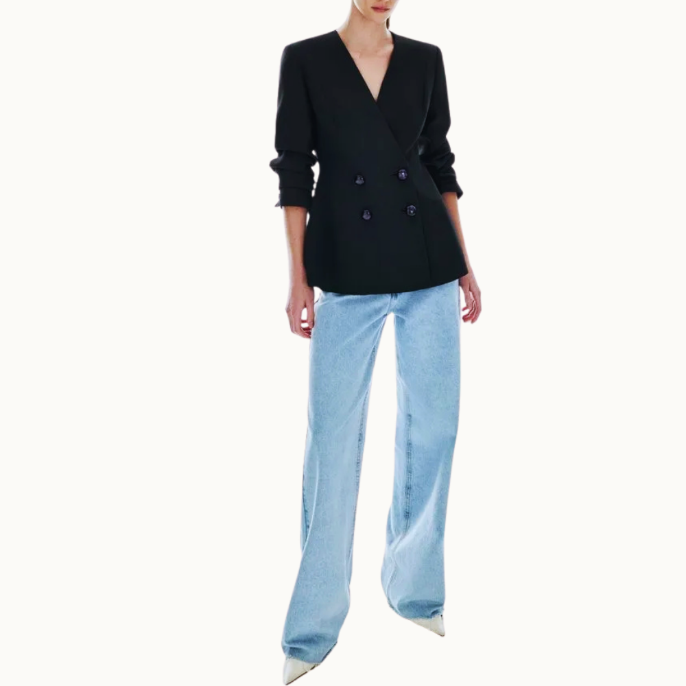 BLAZER CREPE STACATTO ZOE