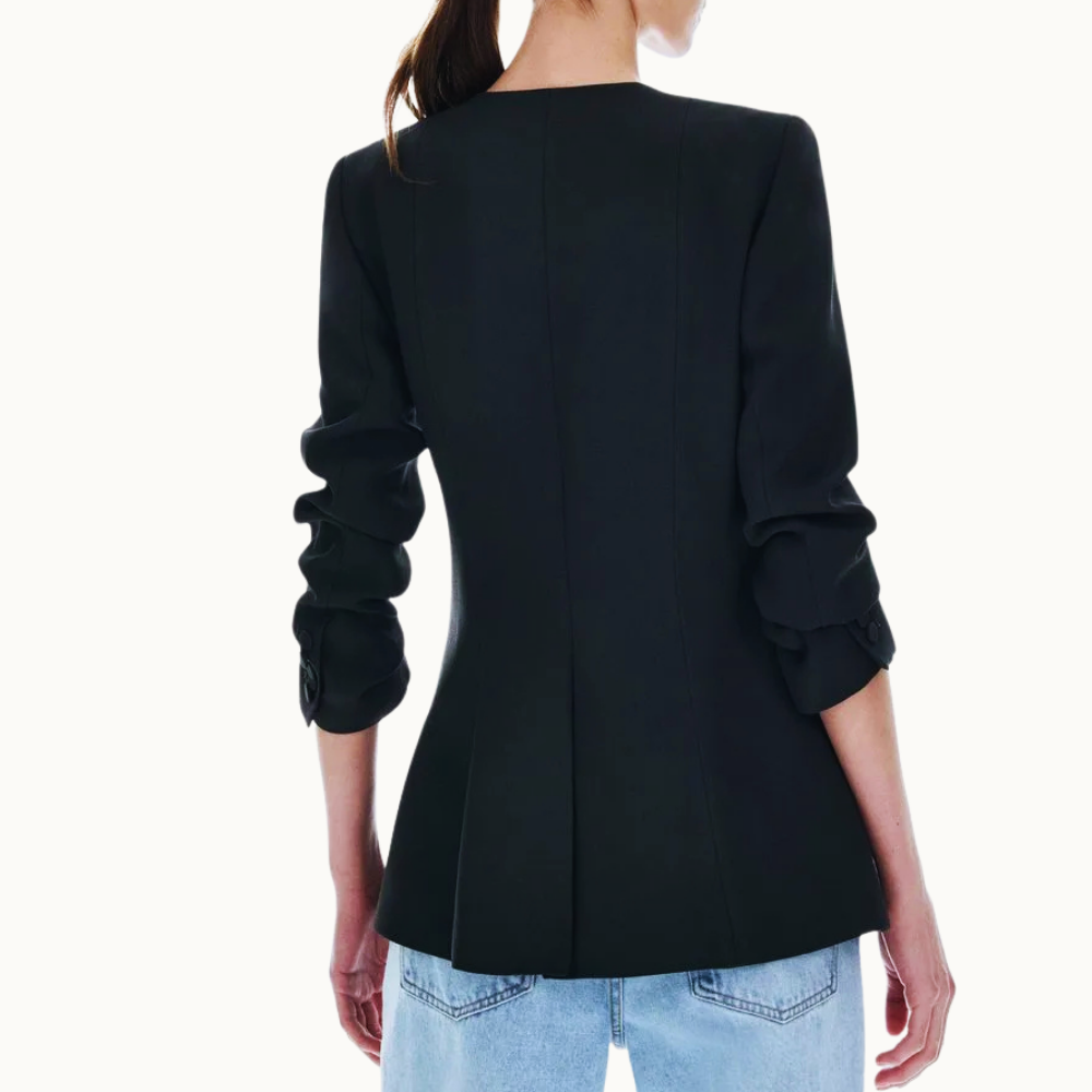 BLAZER CREPE STACATTO ZOE