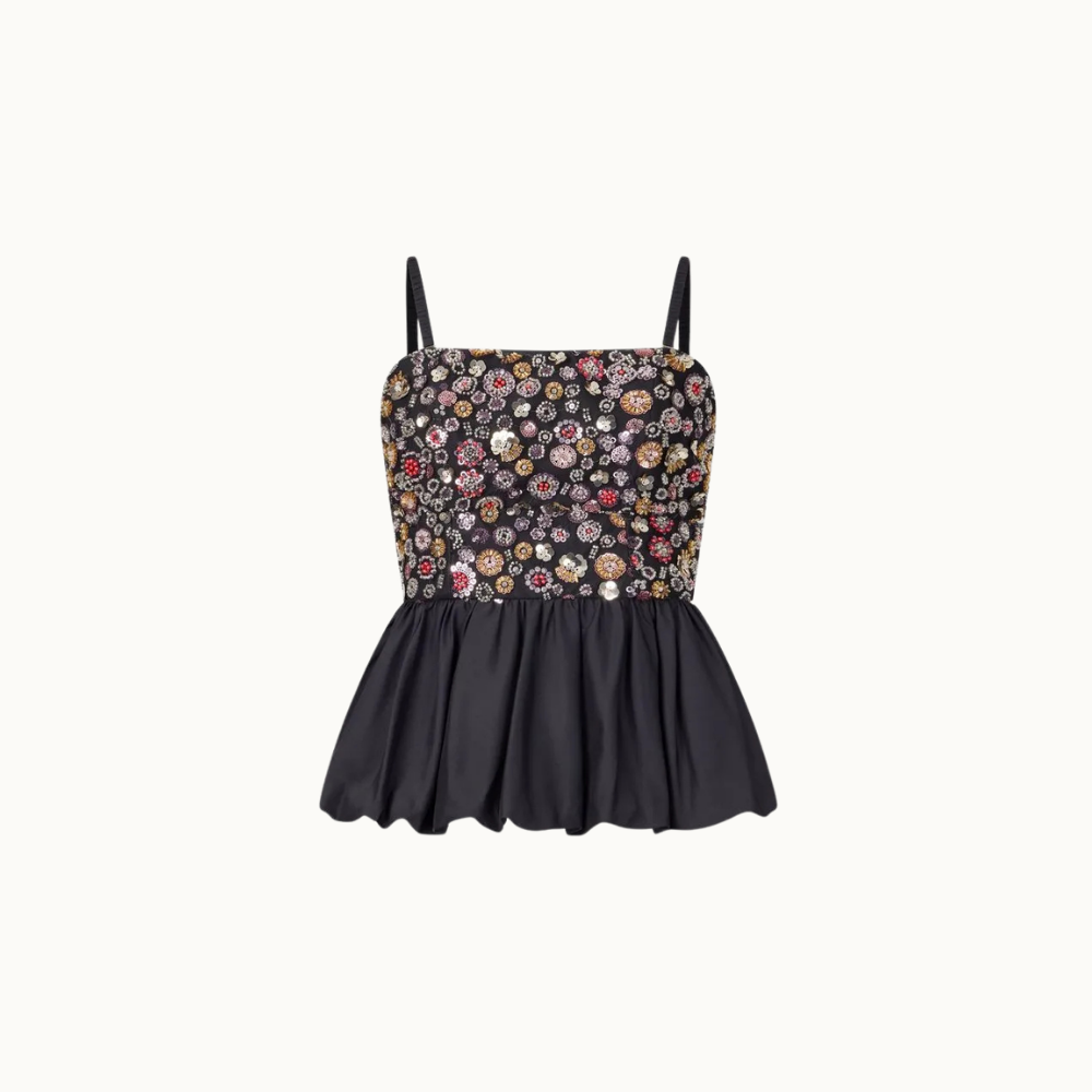 BLUSA TULE PRIMAVERA IZA
