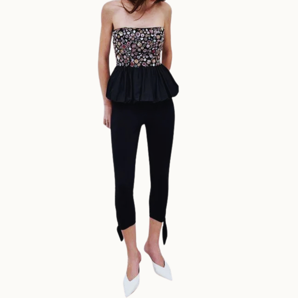 BLUSA TULE PRIMAVERA IZA