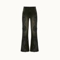 CALCA JEANS FLARE RASGOS FRONTAIS