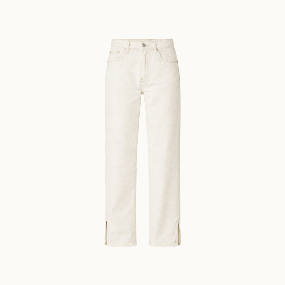 CALÇA JEANS FENDA MALU