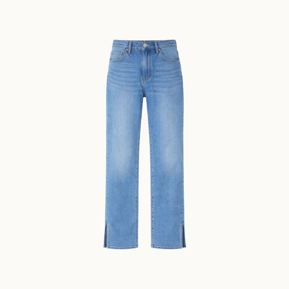 CALÇA JEANS FENDA MALU