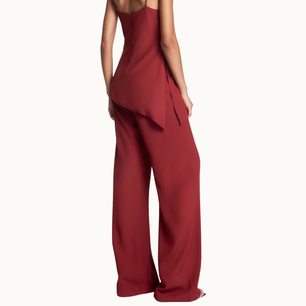 CALÇA ALFAIATARIA PERNA RETA FRISO FRONTAL PATOU