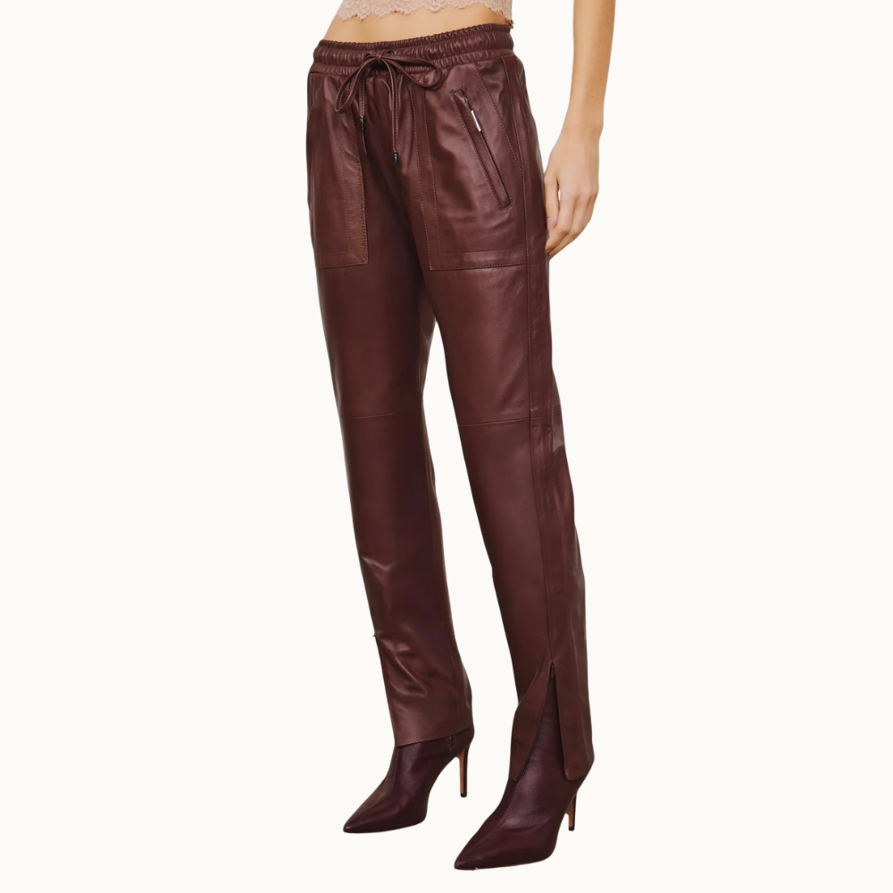 CALÇA DE COURO SPORT