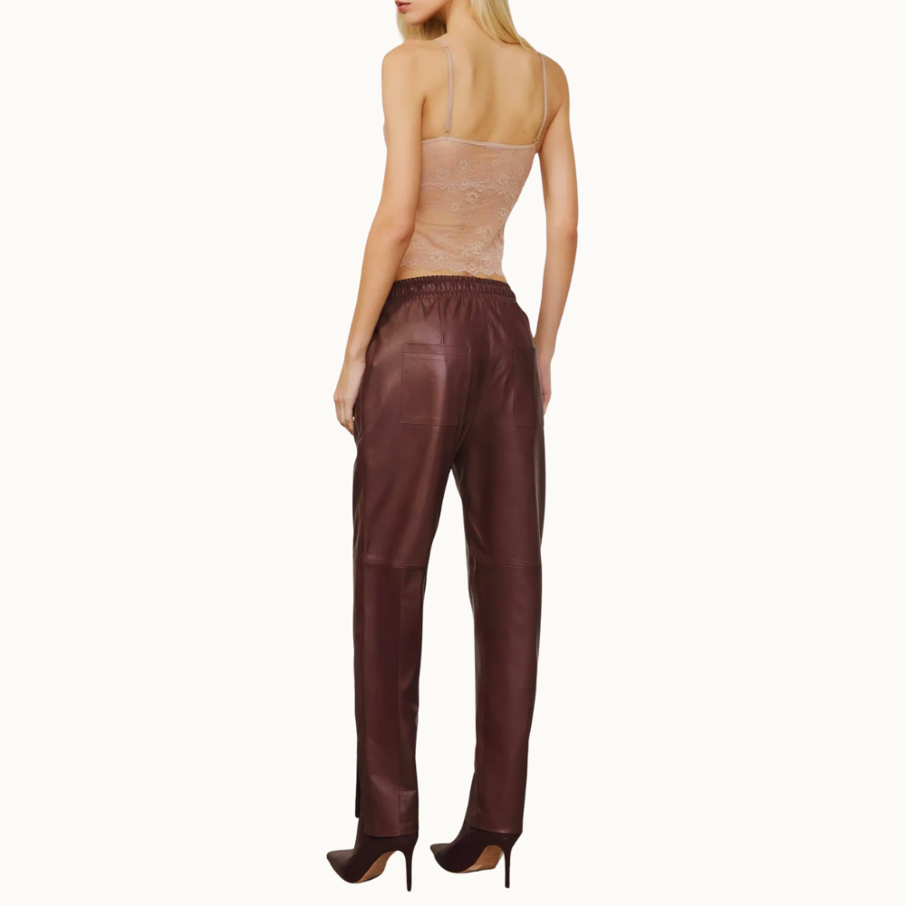 CALÇA DE COURO SPORT