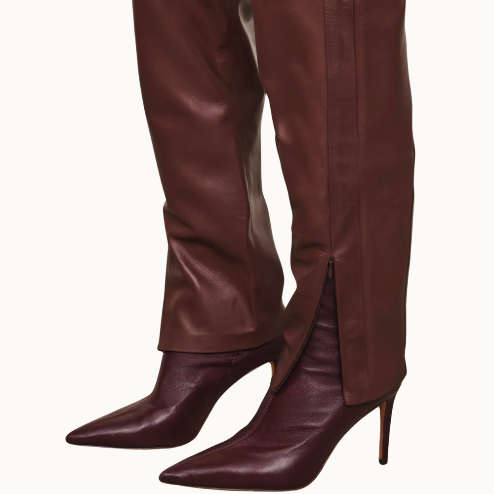 CALÇA DE COURO SPORT
