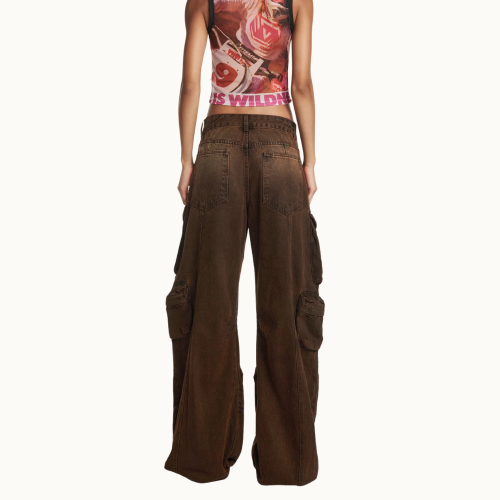 CALÇA MÚLTIPLOS BOLSOS