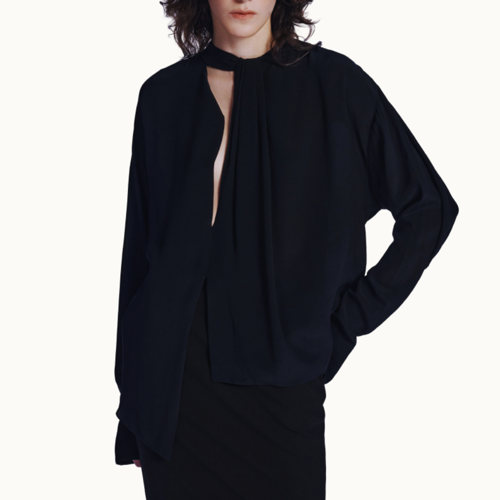 CAMISA SEDA LAÇA