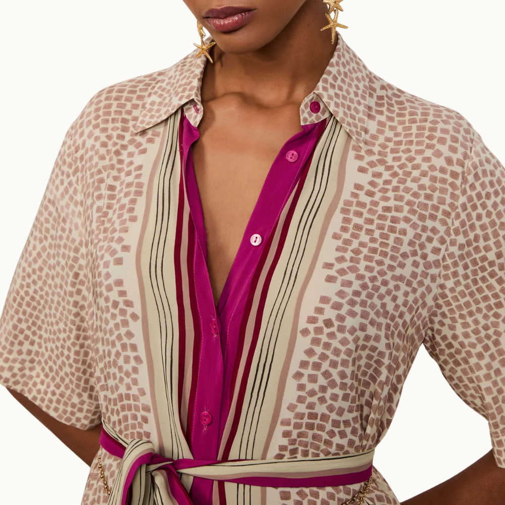 CHEMISE MIDI COM AMARRAÇÃO