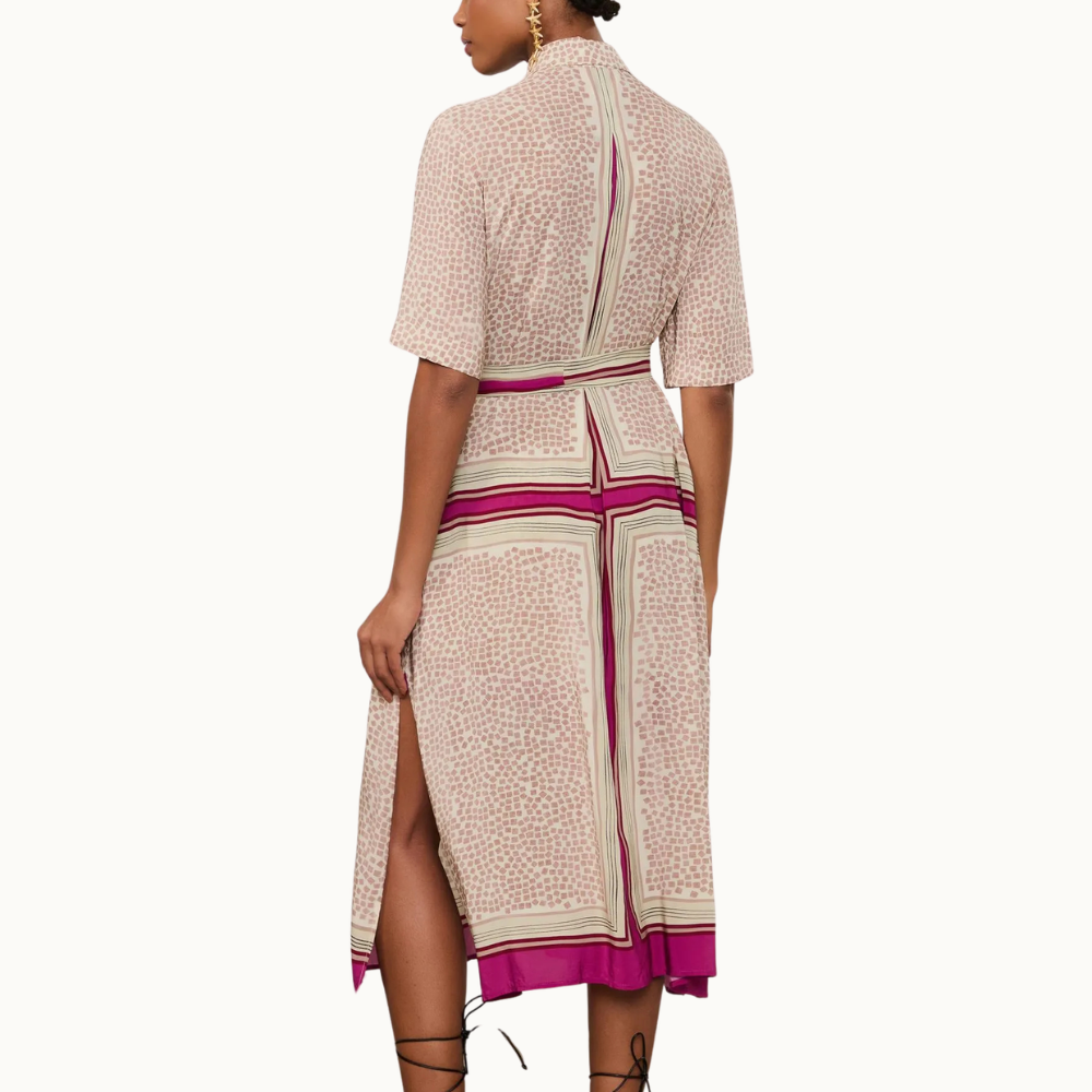 CHEMISE MIDI COM AMARRAÇÃO