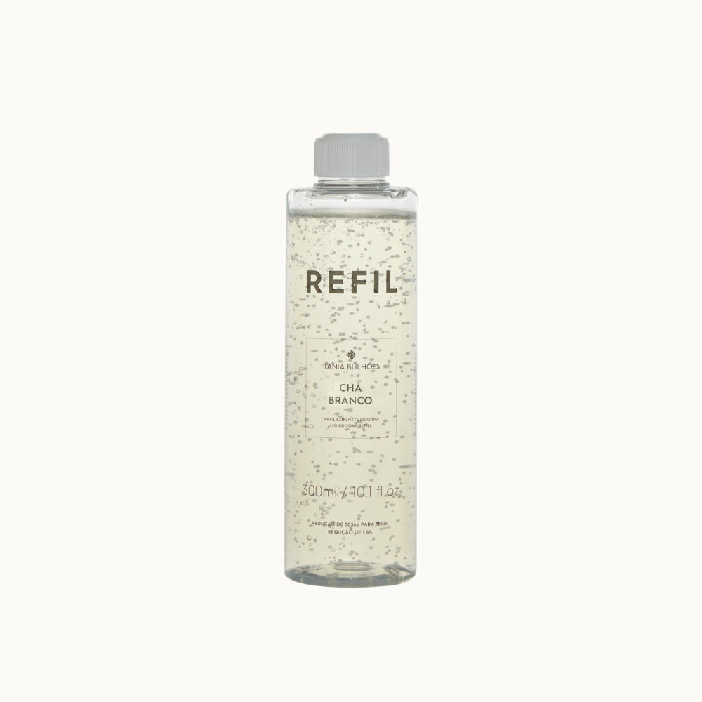 CHÁ BRANCO REFIL SABONETE LIQUÍDO 300ML