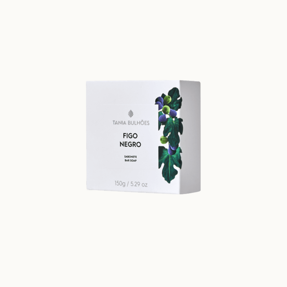 Figo Negro Sabonete Barra em 150g
