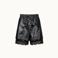 SHORTS COURO POPPY