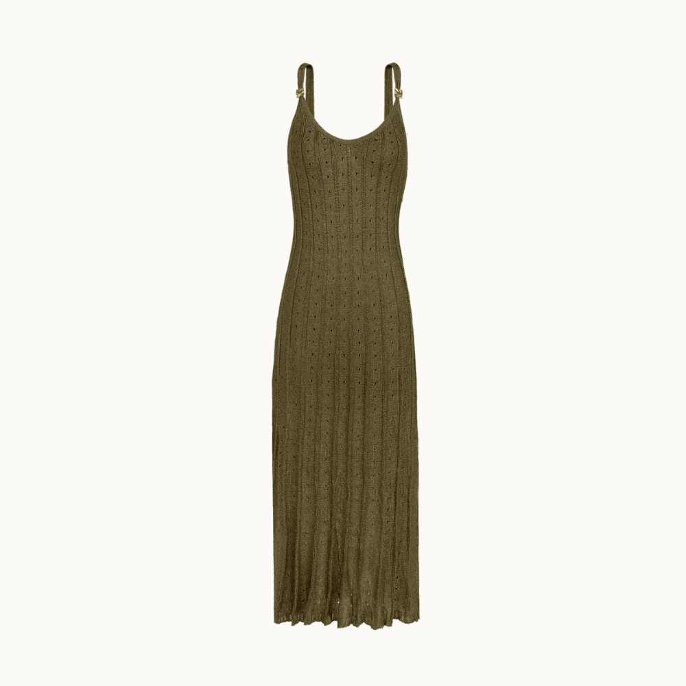 VESTIDO LONGO SARAH TRICOT