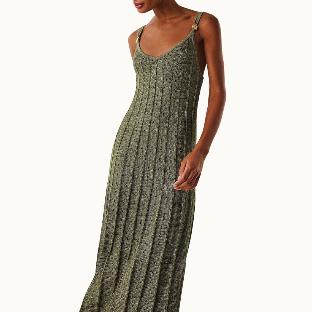 VESTIDO LONGO SARAH TRICOT