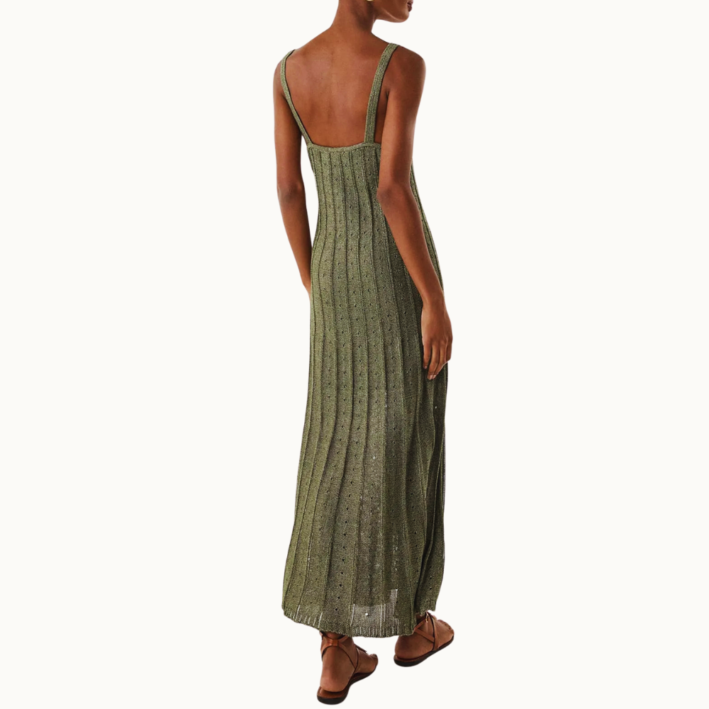 VESTIDO LONGO SARAH TRICOT