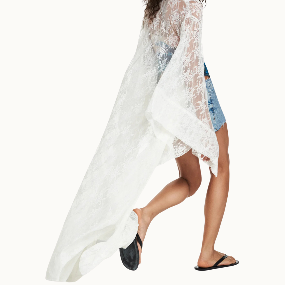 KIMONO LONGO RENDA